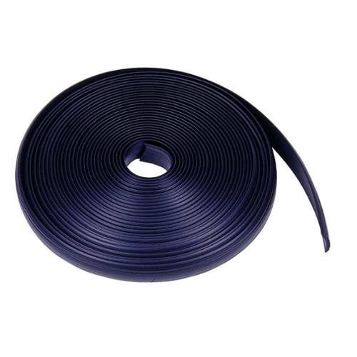 Garnisaj negru 12mm sina rulota