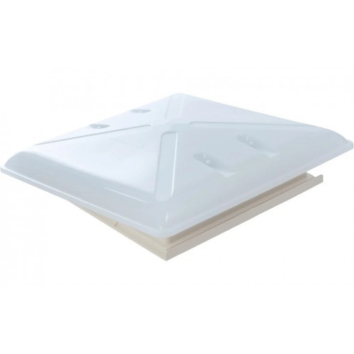 Trapa 40x40 MPK 46,  cu deschidere pe toate laturile, capac alb cu plasa de insecte si obturator
