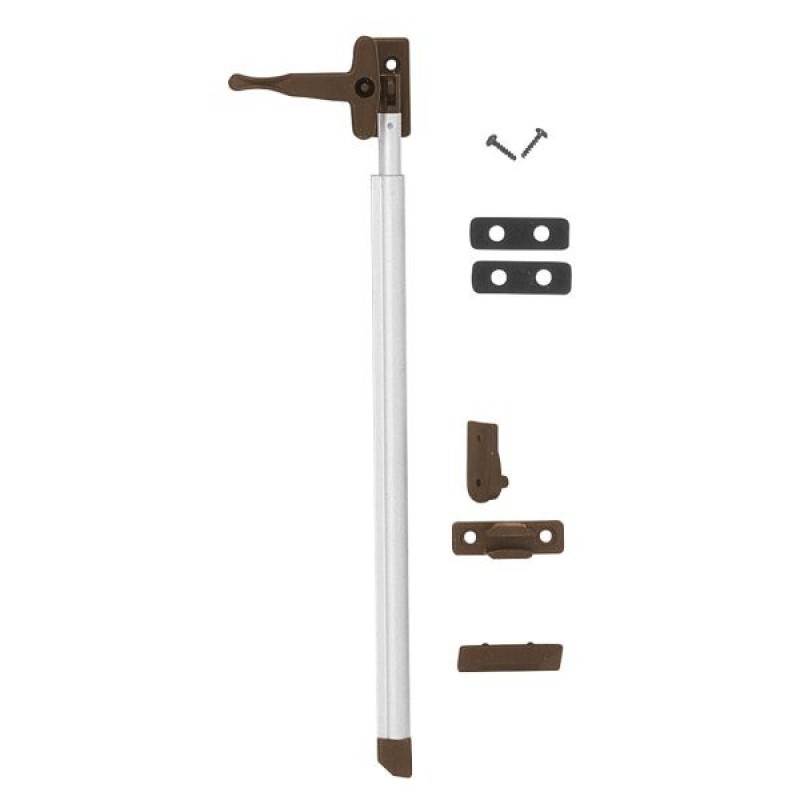 Telescop ( brat fereastra )  cu blocare automată pentru ferestre Mekuwa si cu mâner de blocare încorporat  28cm stanga