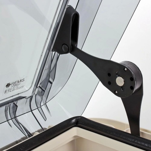 Trapa de acoperis Remitop Vista pentru rulote sau autorulote cu dimensiunea decupajului 40x40 cm