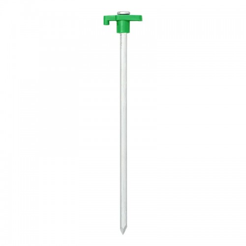 Set 6 cuie metalice -25cm cu cap fluorescent-straluceste noaptea