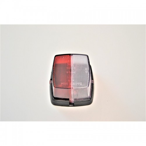 Lampa pozitie rosu-alb 65x62x40mm