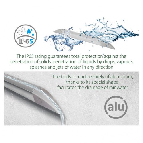 Lumină exterioară LED pentru iluminarea zonei de intrare a rulotelor si autorulotelor