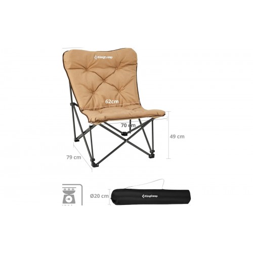 Scaun Lindon Relax fotoliu confortabil bej