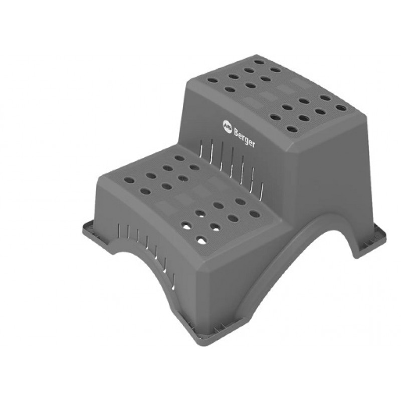 Scara cu 2 trepte Berger din plastic 150 kg H37cm