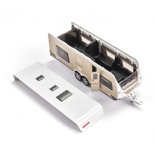 Masina Porche cu rulota Dethleffs de lux