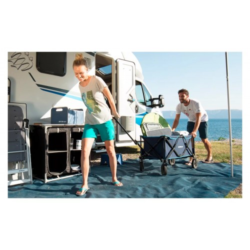 Carucior Berger 129 litri albastru