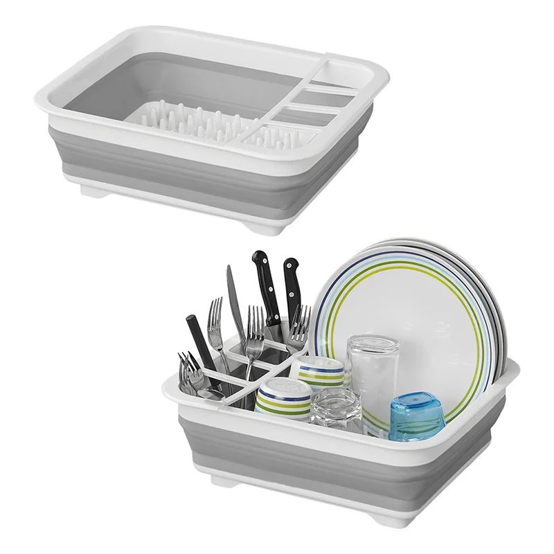 Suport uscator pentru vase pliabil model II