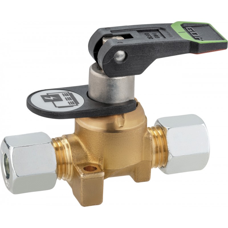 Robinet cu închidere rapidă cu conexiune pentru teava de 8mm 