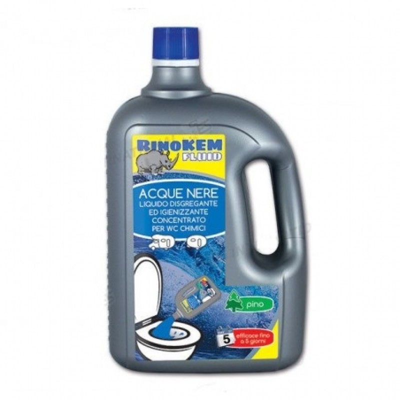 Solutie Rinokem albastru 2l cu miros de brad